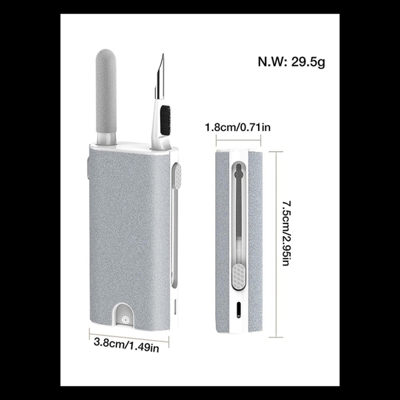 Multifunctional multimedia cell phone, tablet, headset compact cleaning kit new - Picture 10 of 11